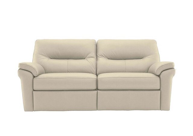 G Plan - Seattle 3 Seater Leather Power Recliner Sofa - Cambridge Stone