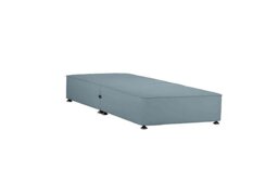 Sleepeezee - Shallow Divan Base - Single - Light Blue