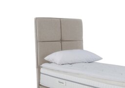 Sleepeezee - Dalmore Floor Standing Headboard - Single - Tweed Stone