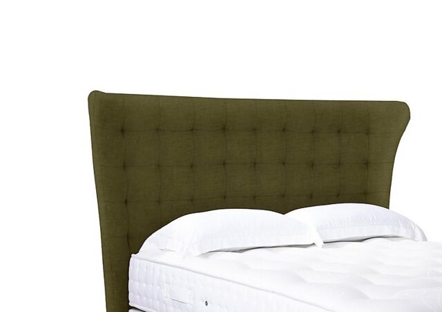 Artisan Collection Callie High Floor Standing Headboard - Double - Khaki