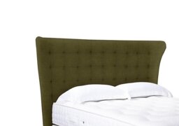 Artisan Collection Callie High Floor Standing Headboard - Double - Khaki
