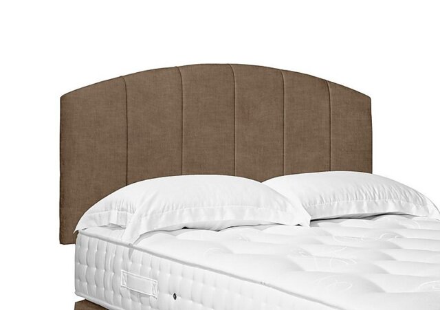 Artisan Collection Bow Standard Strutted Headboard - Small Double - Lace Caramel