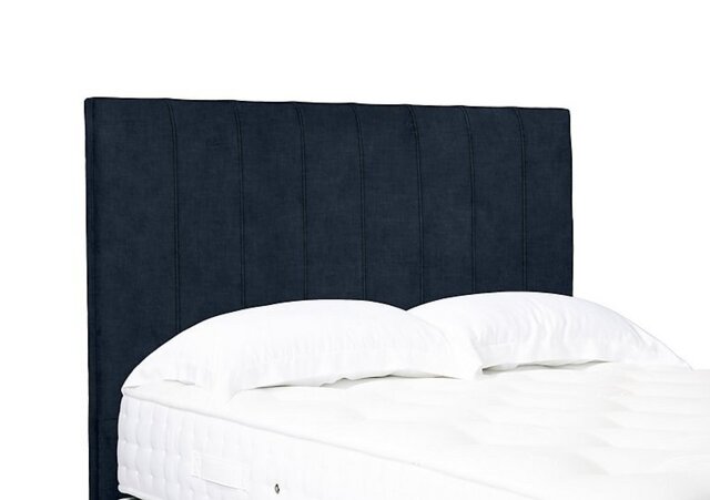 Artisan Collection Axel High Floor Standing Headboard - Single - Granite Blue