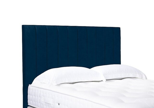 Artisan Collection Elyse High Floor Standing Headboard - Double - Plush Pacific