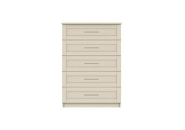London Bedrooms - Fenchurch 5 Drawer Chest - Champagne