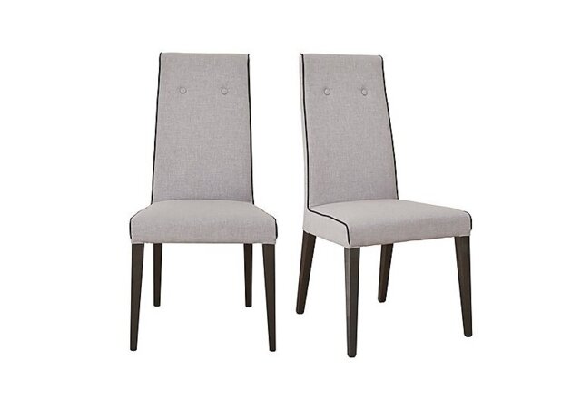 ALF - St Moritz Pair of Fabric Upholstered Dining Chairs