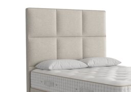 Vispring - Atlas Floor Standing Headboard - Super King - Boucle Stone