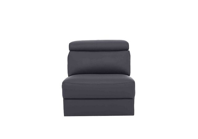 Nicoletti - Davide Leather Armless Unit - Torello Blu
