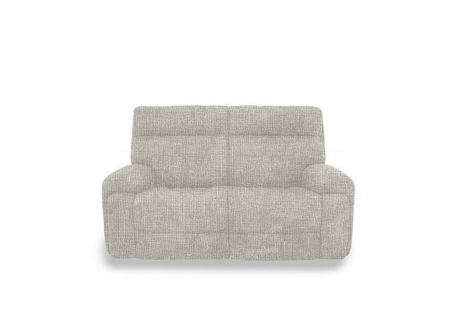 Cinemax Fabric 2 Seater Power Recliner Sofa with Power Headrests - Stone