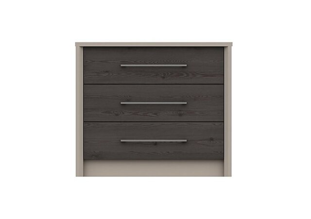 London Bedrooms - Paddington 3 Drawer Chest - Anthracite