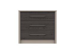 London Bedrooms - Paddington 3 Drawer Chest - Anthracite
