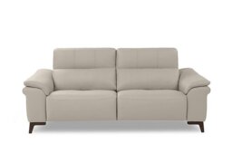 Nicoletti - Marconi 3 Seater Leather Recliner Sofa with Headrests and Power Lumbar