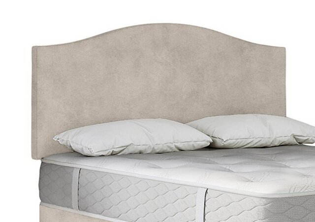 Sealy - Clyde Strutted Headboard - Super King - Velvet Dove