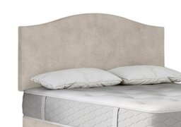 Sealy - Clyde Strutted Headboard - Super King - Velvet Dove