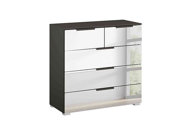 Rauch - Rio 80cm 5 Drawer Chest - Graphite