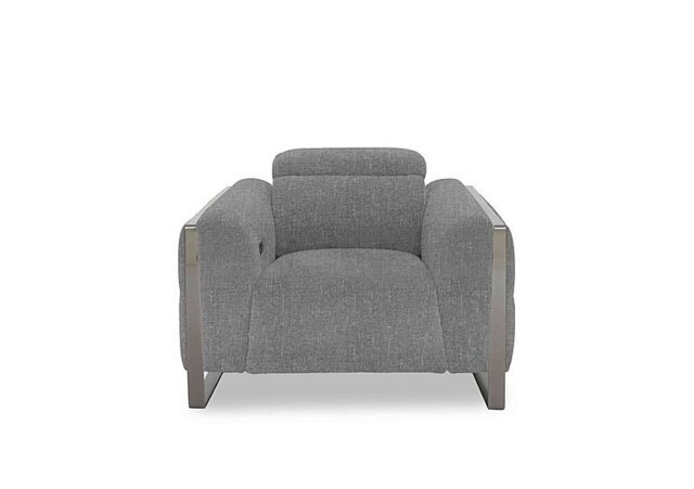 Gisella Fabric Power Recliner Chair with Power Headrest - Anivia Grey