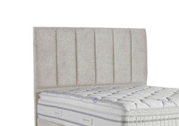 Sleepeezee - Spire Floor Standing Headboard - Super King - Tweed Stone