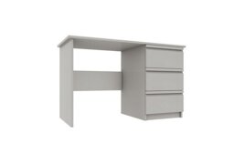 London Bedrooms - Kings Cross 3 Drawer Dressing Table - Light Grey