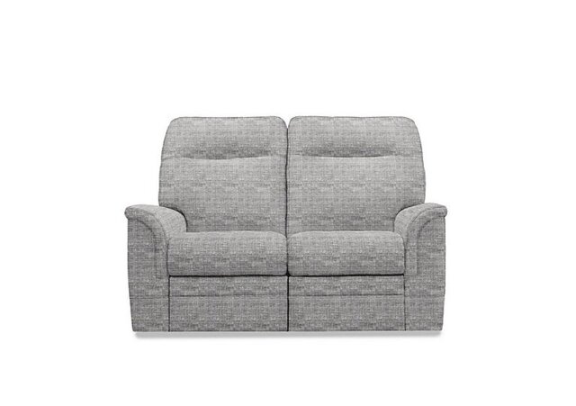 Parker Knoll - Hudson 23 Fabric 2 Seater Power Recliner Sofa - Dash Stone