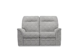 Parker Knoll - Hudson 23 Fabric 2 Seater Power Recliner Sofa - Dash Stone