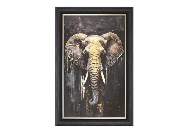 Eddie Elephant Large Framed Picture