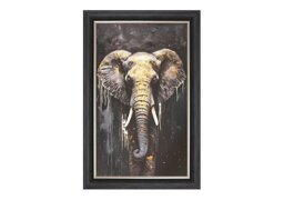 Eddie Elephant Large Framed Picture
