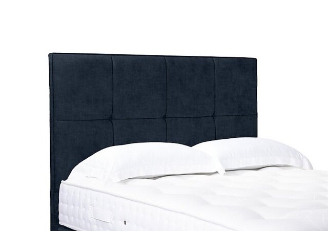 Artisan Collection Reigns High Floor Standing Headboard - Single - Granite Blue