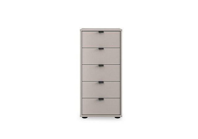 Wiemann - Tullio 40cm 5 Drawer Chest - Pebble Grey