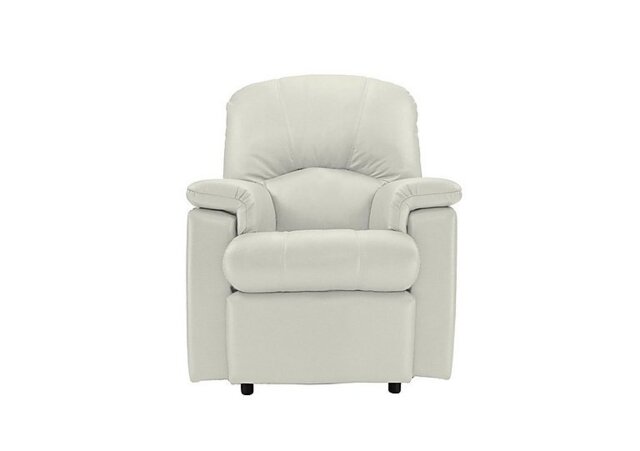 G Plan - Chloe Small Leather Armchair - Oxford Chalk