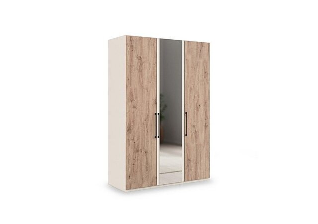 Wiemann - Tullio 150cm 3 Door Hinged Wardrobe with Mirror Door