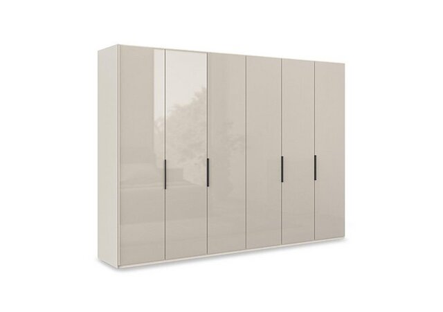 Wiemann - Amara 300cm 6 Door Hinged Wardrobe with Glass Doors