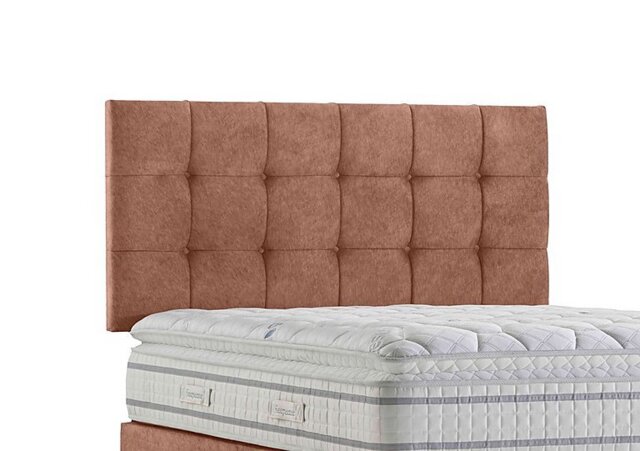 Sleepeezee - Apex Strutted Headboard - Small Double - Burnt Orange
