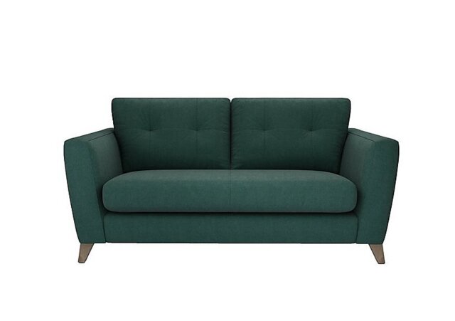 The Lounge Co. - Hermione 2.5 Seater Fabric Sofa - Curly Kale
