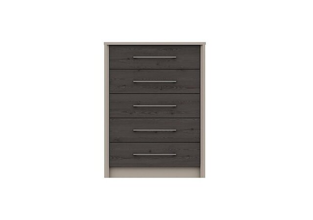 London Bedrooms - Paddington 5 Drawer Chest - Anthracite