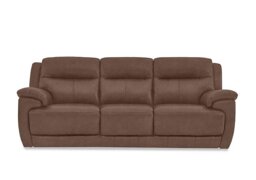 Touch 3 Seater Heavy Duty Fabric Sofa - Hazelnut