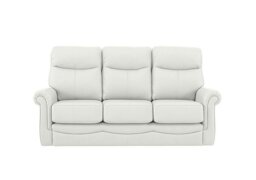 G Plan - Avon Small 3 Seater Leather Sofa - Oxford Chalk