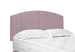 Artisan Collection Bow Standard Strutted Headboard - Single - Plush Lilac