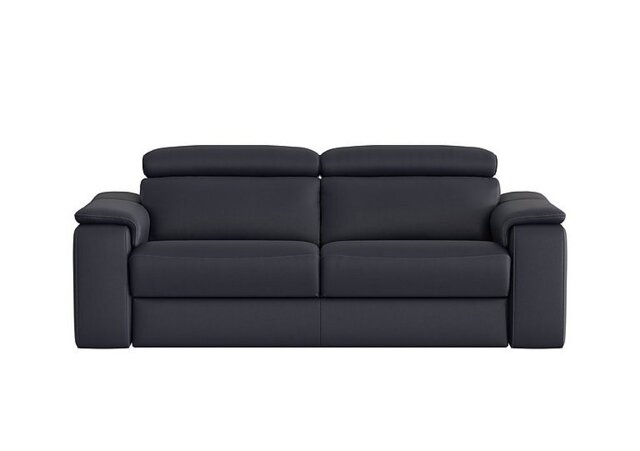 Nicoletti - Davide 3 Seater Leather Sofa - Torello Blu