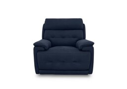 Brescia Fabric Chair with Power Recliner - R330 Steel Blue