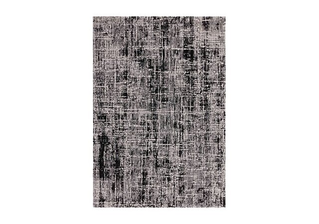Kuza Abstract Rug - 200cm-x-290cm - Black