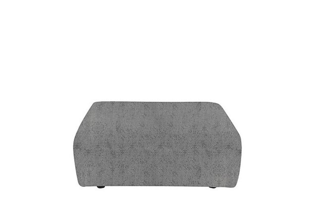 Large Footstool - Denby Silver