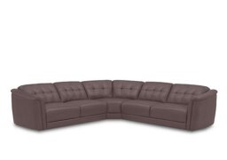 Monarch Large Leather Corner Sofa