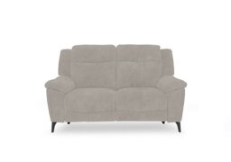Panache Fabric 2 Seater Sofa with Power Recliner - Dexter Ivory - Sofas and Armchairs