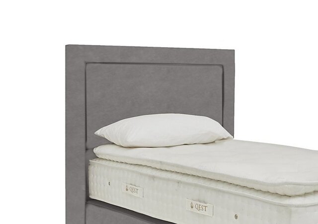 Sleepeezee - Highgrove Floor Standing Headboard - Single - Dapple Silver