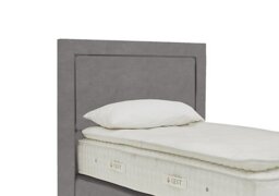 Sleepeezee - Highgrove Floor Standing Headboard - Single - Dapple Silver