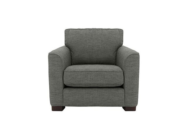 Elora Standard Fabric Armchair - Deep Sea