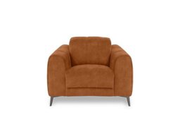 Ezra Fabric Chair - Dexter Pumpkin