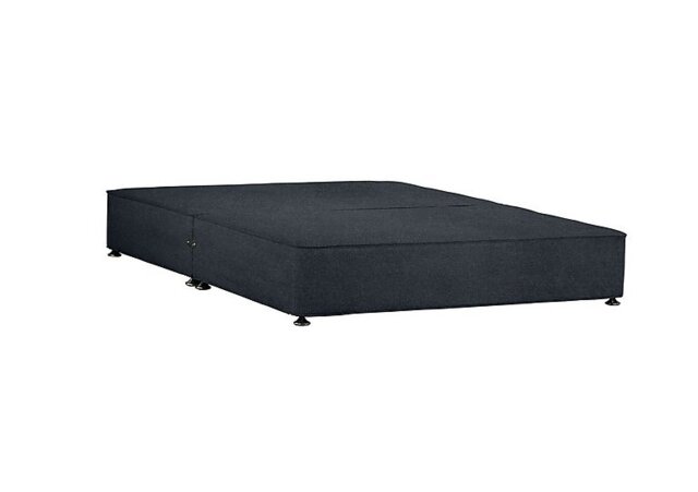 Sleepeezee - Shallow Divan Base - Small Double - Weave Noir