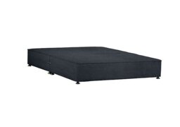 Sleepeezee - Shallow Divan Base - Small Double - Weave Noir