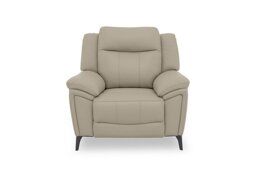 Panache Leather Power Recliner Chair with Power Headrest and Heated Seat